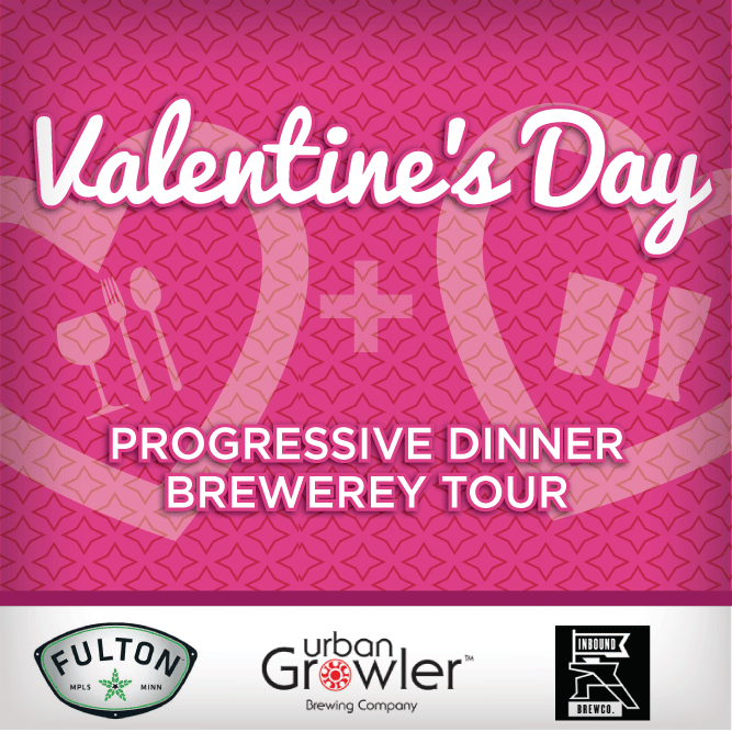 Valentine's Day Progressive Dinner Brewery Tour