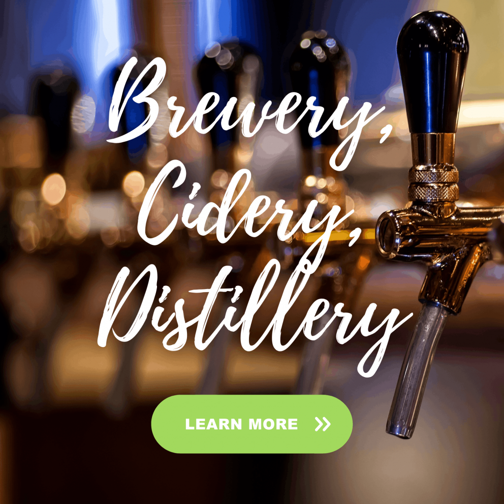 Brewery, Cidery, Distillery